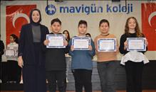 MAVİGÜN KOLEJİNDE KARNE COŞKUSU